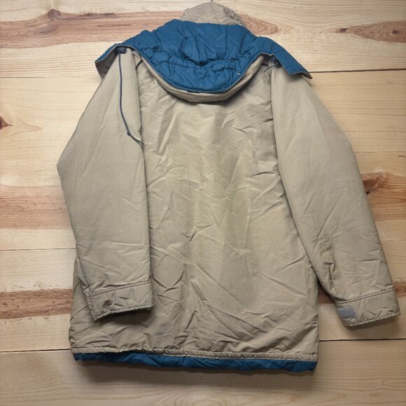 Vintage Columbia Jacket Mens XL Brown Full Zip Parka Technicloth Oregon 90s - Picture 14 of 16